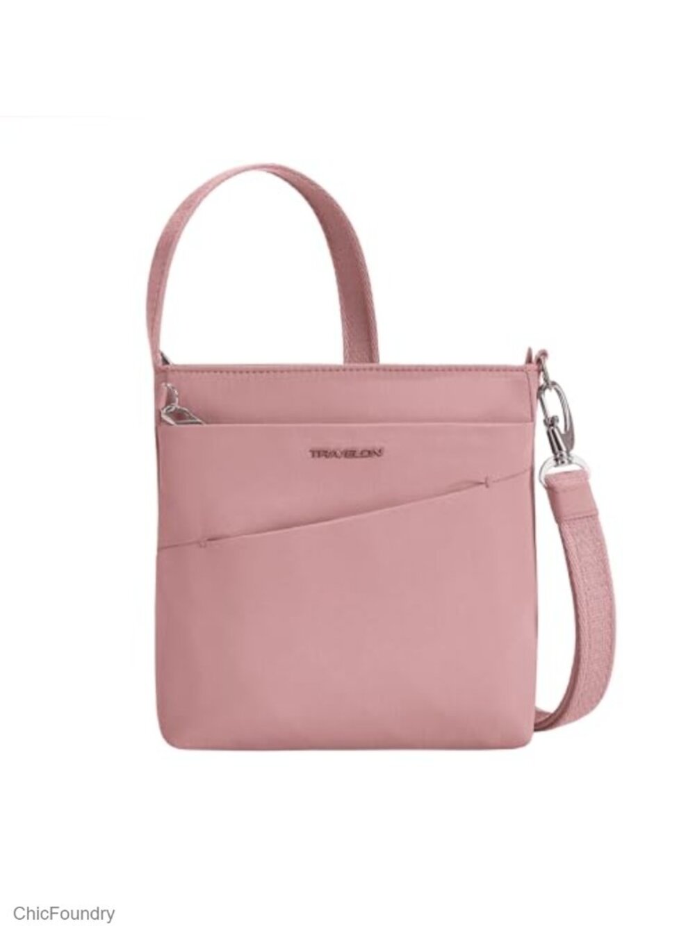 Anti-Theft Crossbody Bag with RFID Blocking, Slash-Resistant Nylon